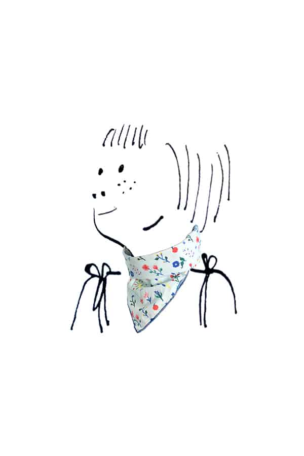 foulard upcycling enfant